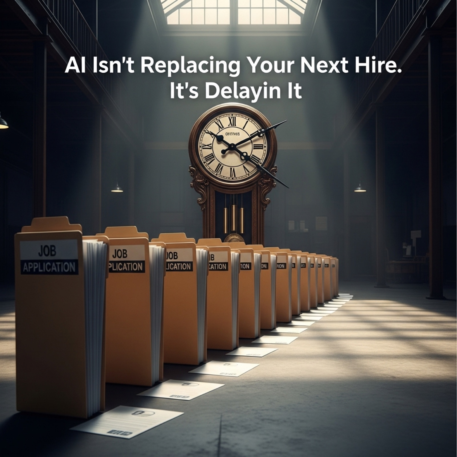 AI Isn't Replacing Your Next Hire. It's Delaying It.